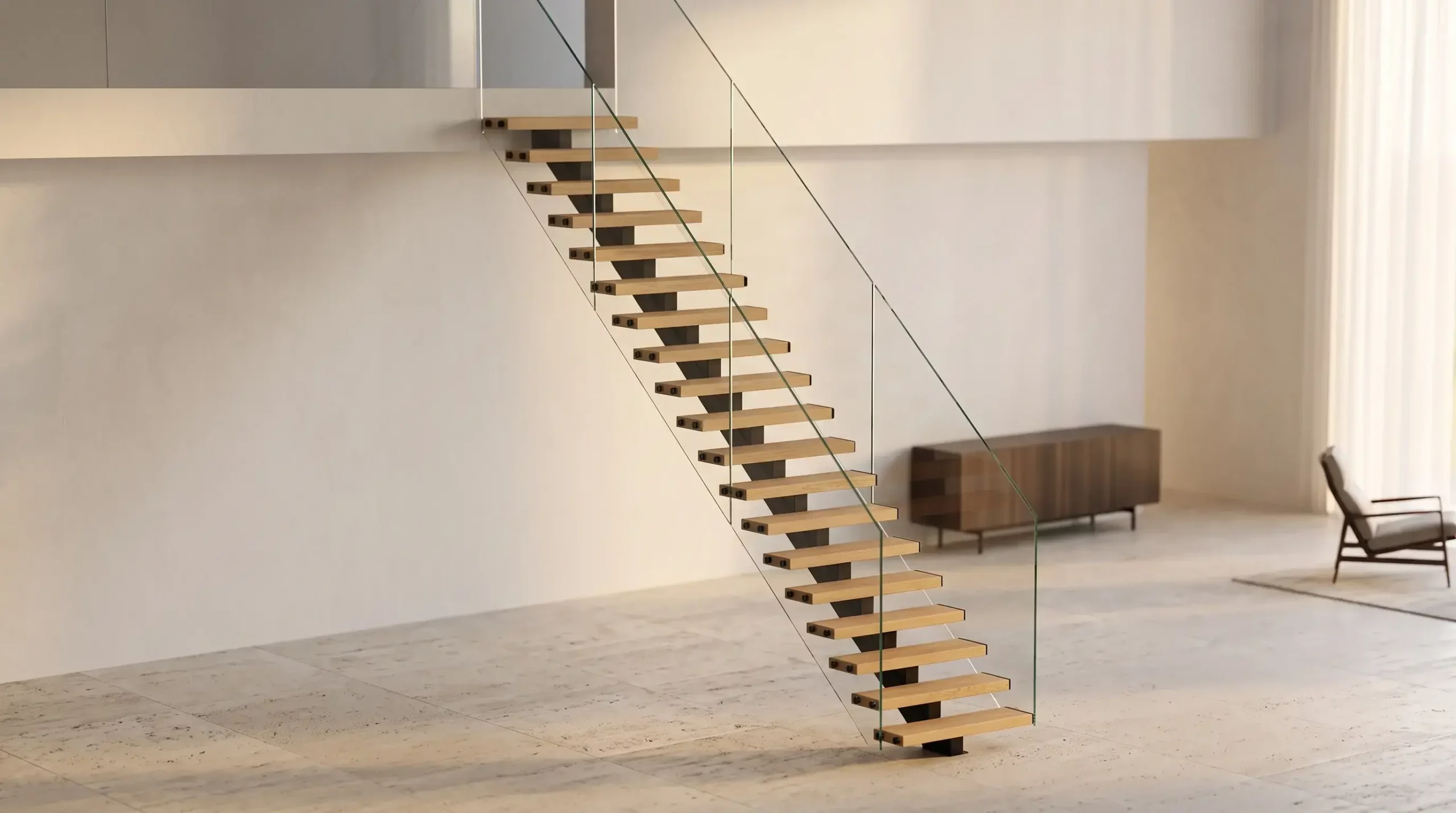 Quel escalier droit en acier choisir pour une mezzanine, un atelier ou une habitation ?