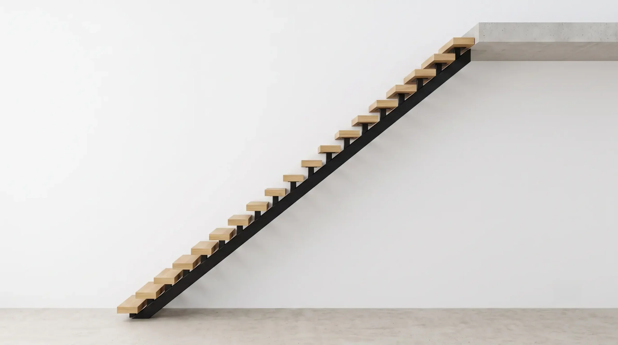 Escalier droit en acier en stock : que vérifier avant de choisir ?
