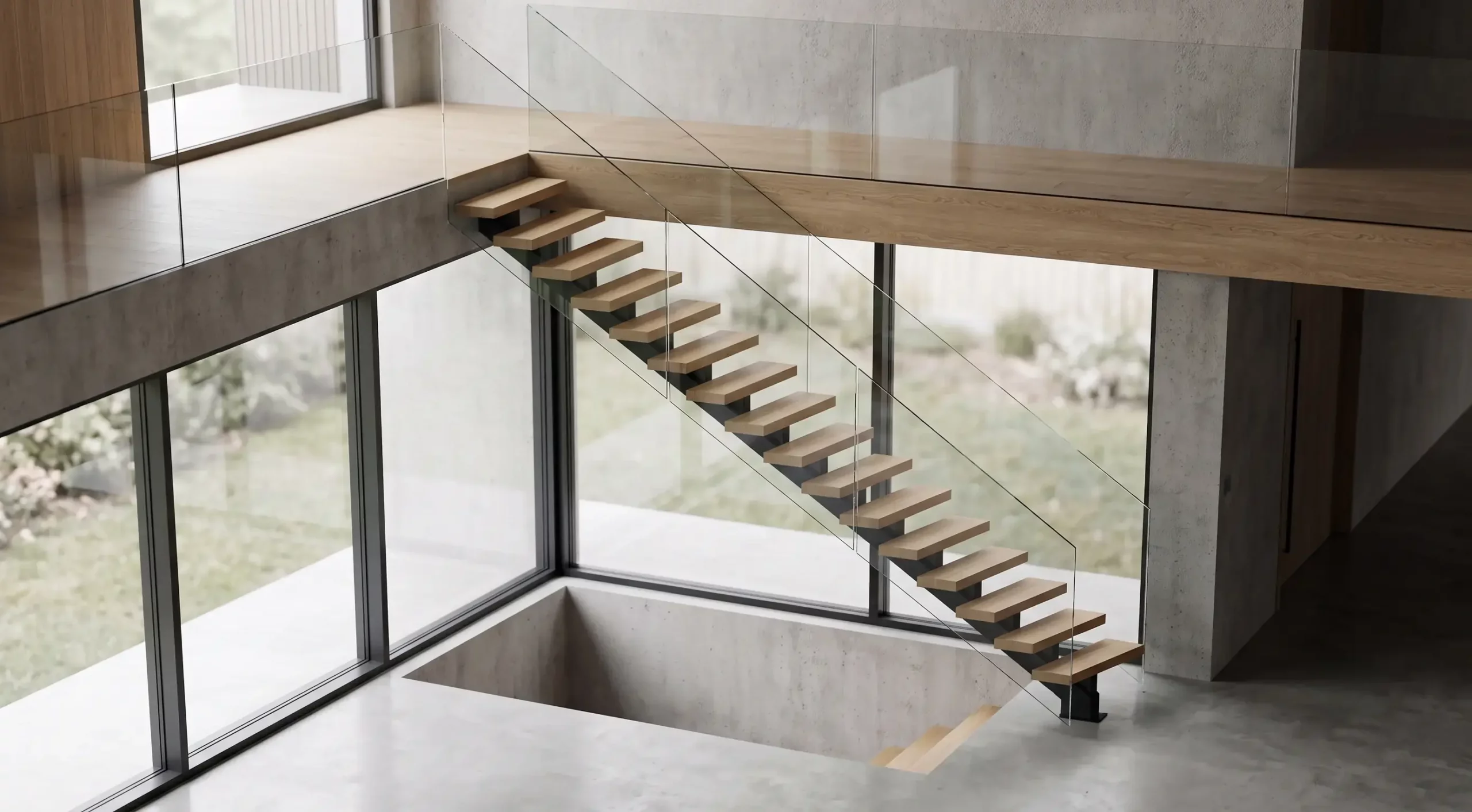 Quelle trémie pour un escalier droit en stock ?