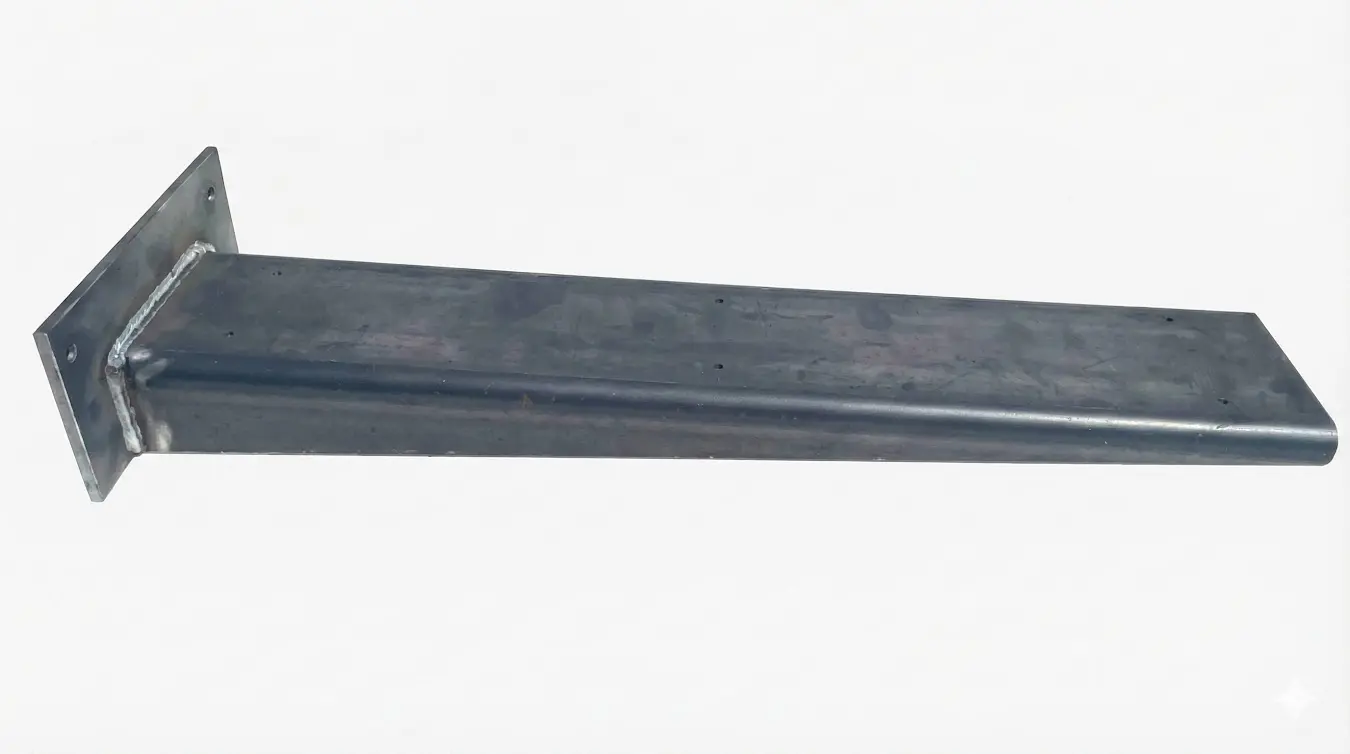 Support de marche suspendue en acier brut vendu seul